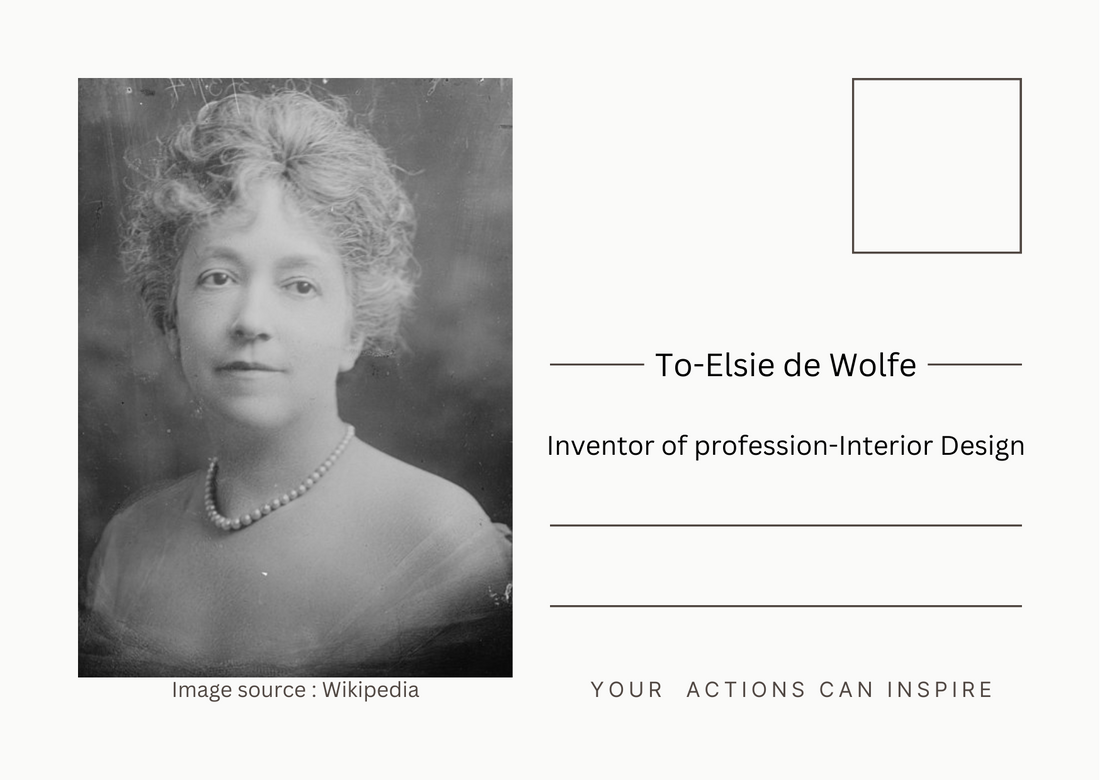 First Lady Of Design As Sevice-Elsie de Wolfe