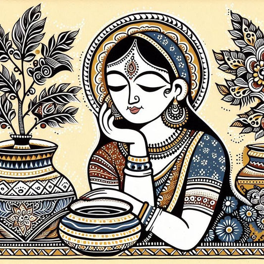 Indian Madhubani Painting: Bold Strokes and Beatuful Stories | Arts of Architecture