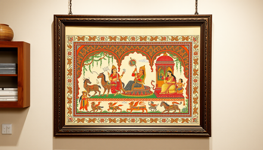 Traditional Pattachitra Painting: A Taste of Tradition but a Trend in Modern