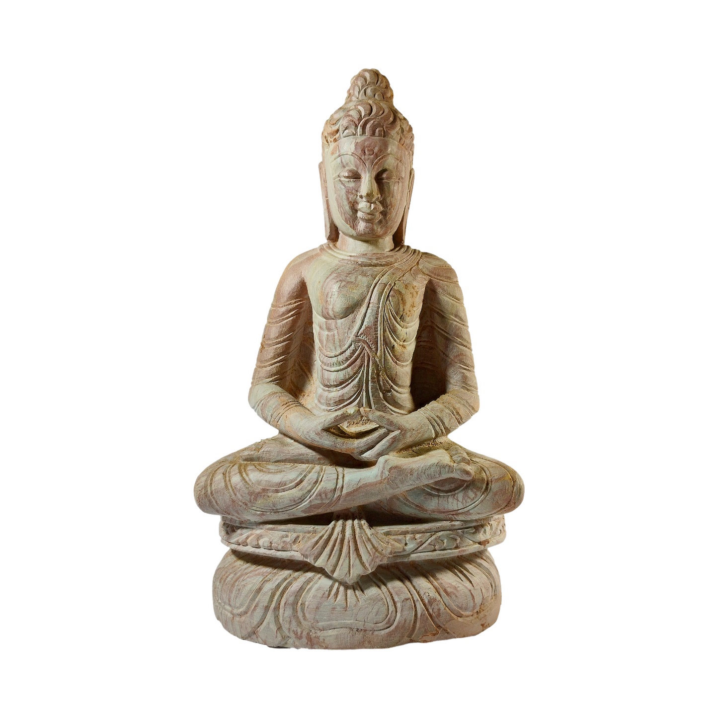 Buddha Statue in Home Garden
