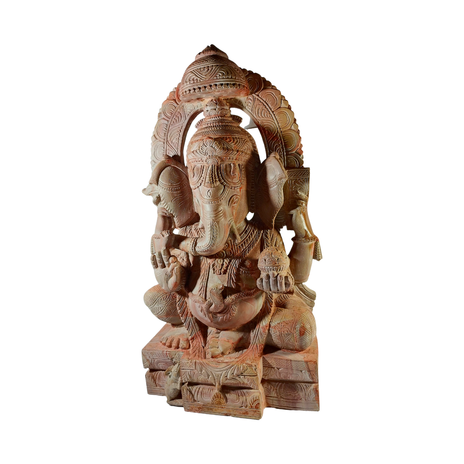 Ganesh statue at home