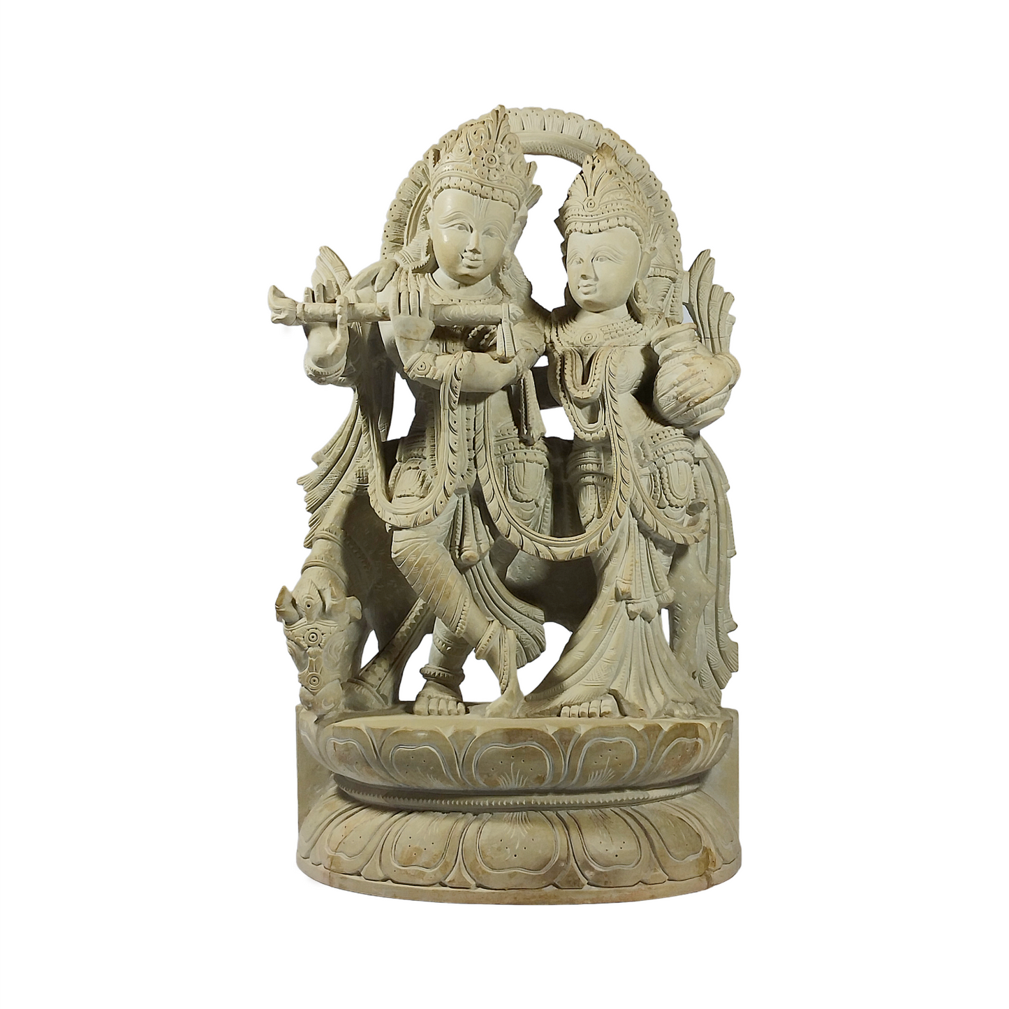 Marble Radha Krishna Statue or Murti